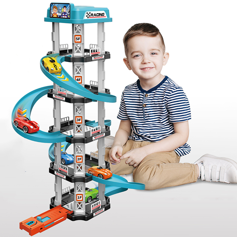 Car Racing Track Ramp Toy Chil - Catapult Launcher Toy 评论和价格