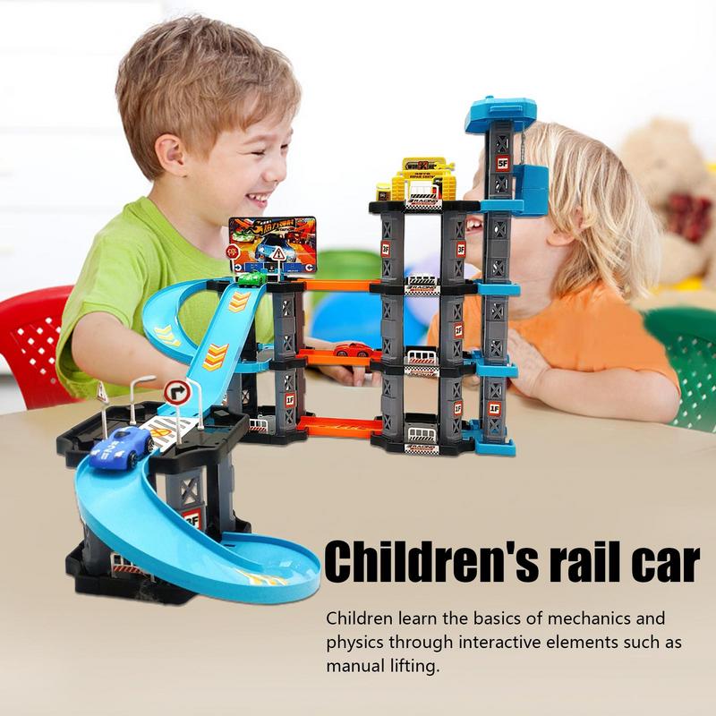 Car Racing Track Ramp Toy Chil - Catapult Launcher Toy 评论和价格