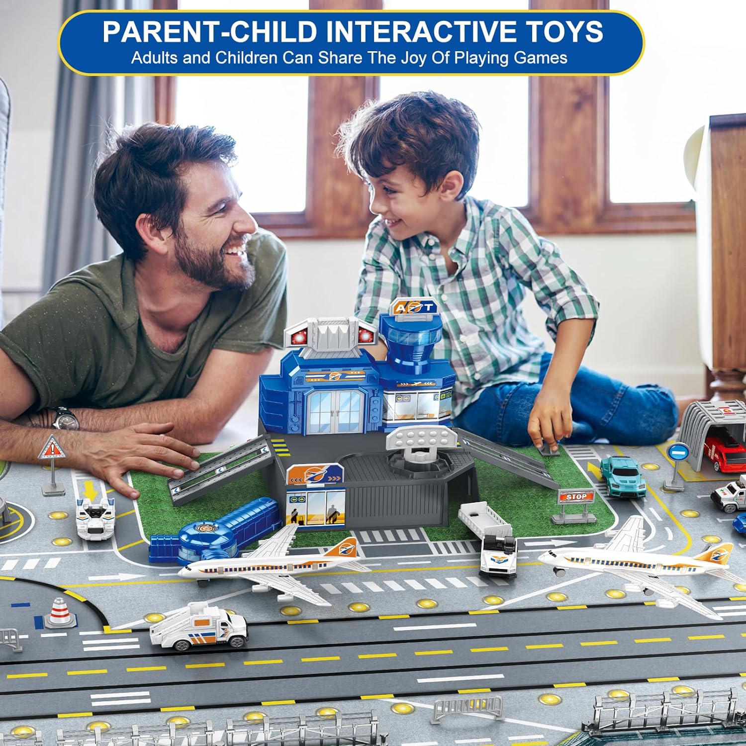 Children's Airport Scene Toy S - Kids Toys Xmas 评论和价格