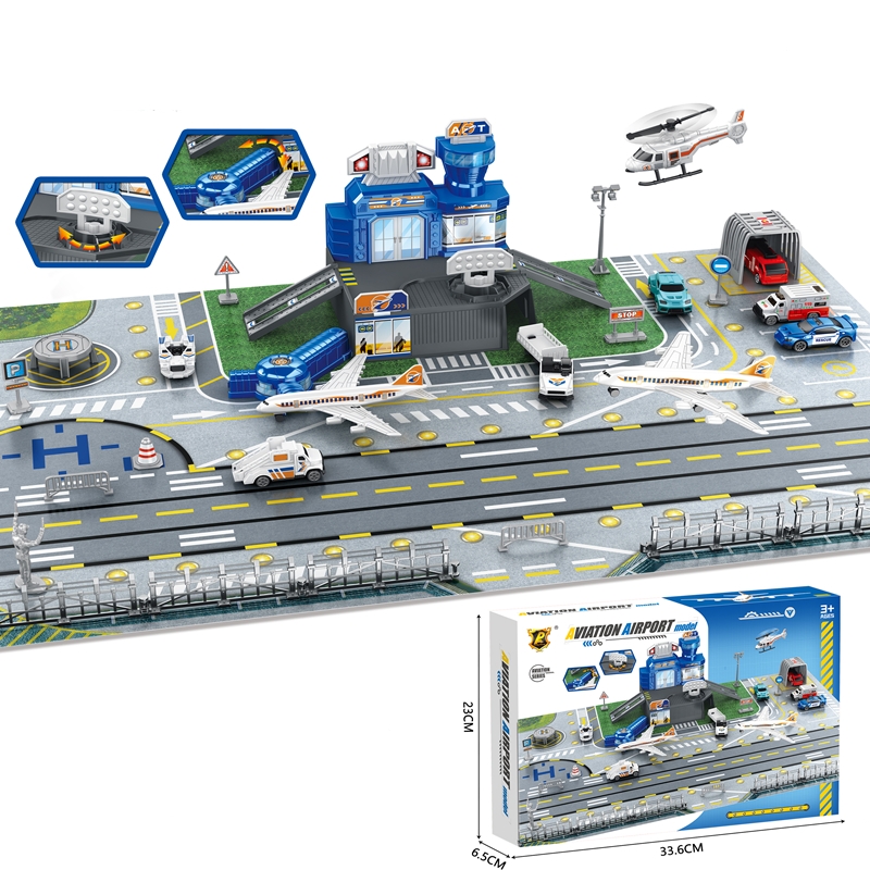 Children's Airport Scene Toy S - Kids Toys Xmas 评论和价格