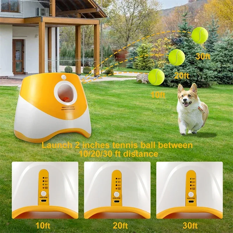 Dog Tennis Launcher Automatic  - Catapult Launcher Toy 评论和价格