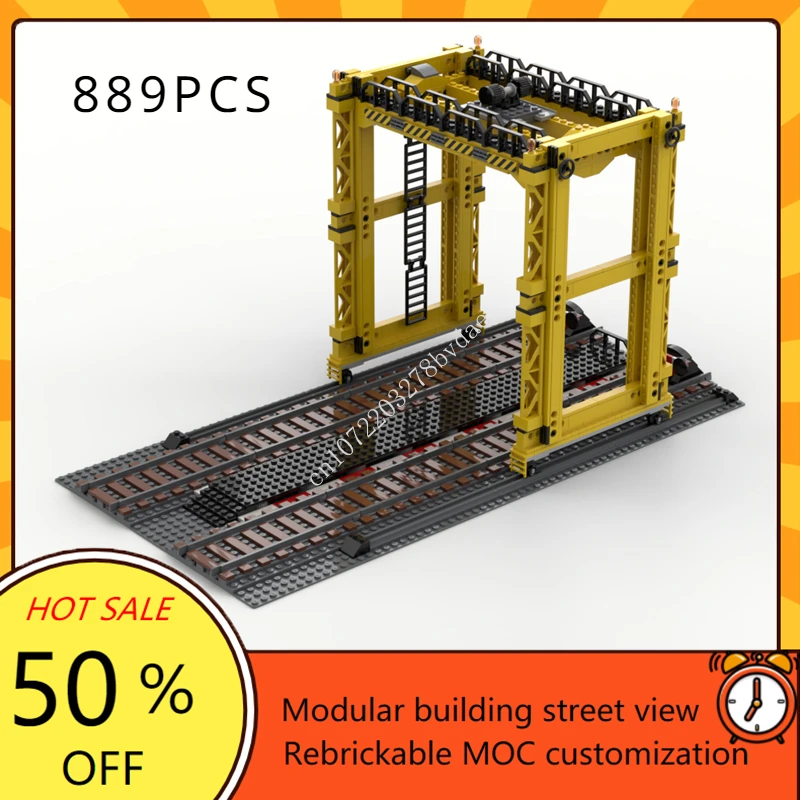 889PCS Railway Overloading Cra - Kids Toys Xmas 评论和价格