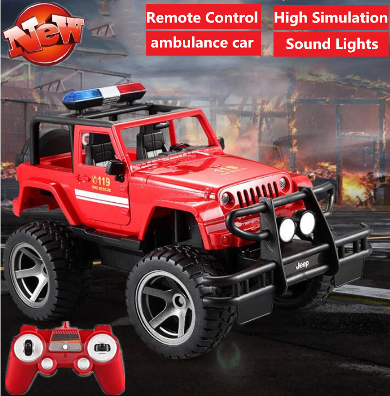 Large Ambulance 2.4G 4WD Remot - Kids Toys Under 50 评论和价格