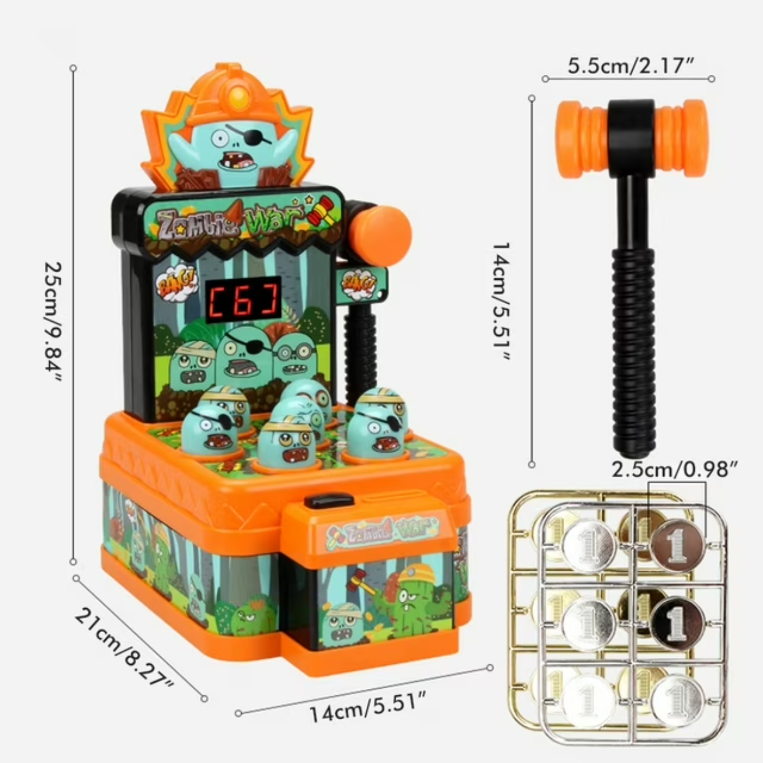 Zombies Whack Game Toys for Ki - Kids Zombie Toys 评论和价格