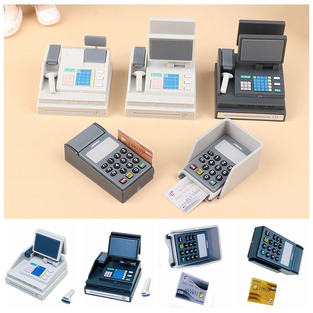 1:6/1:12 Scale Dollhouse POS M - Toy Cash Register 评论和价格
