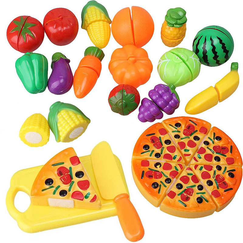 Children Fruit Cutting Toys an - Kids Toys Kitchen Set 评论和价格