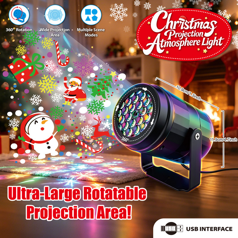 Halloween Christmas LED Projec - Kids Yard Toys 评论和价格