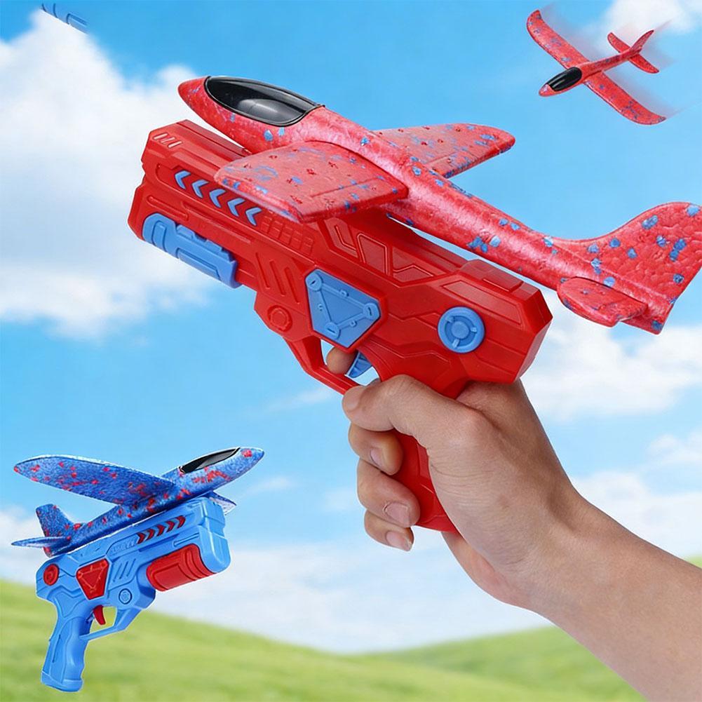 Glowing Foam Aircraft 10M Laun - Catapult Launcher Toy 评论和价格