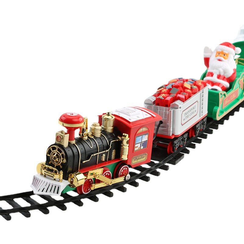Electric Christmas Train Set M - Kids Toys Xmas 评论和价格
