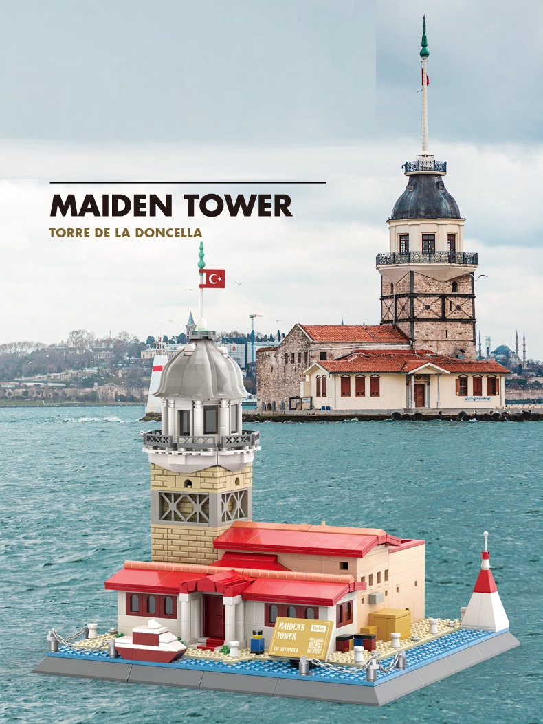 Turkey Istanbul Girl Tower Arc - Kids Toys Under 50 评论和价格